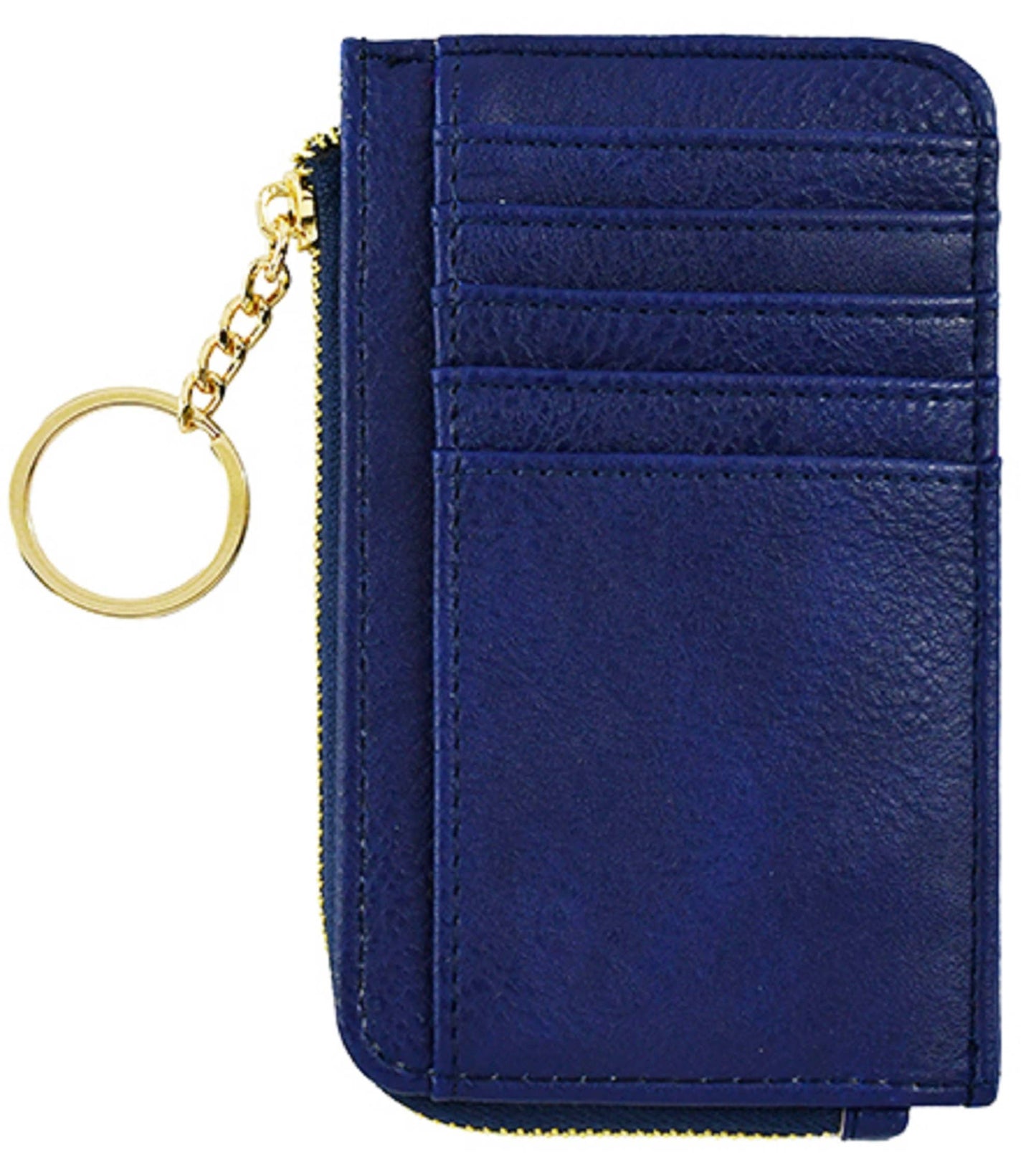 Small But Big Faux Leather Card Holder Wallet | Taupe