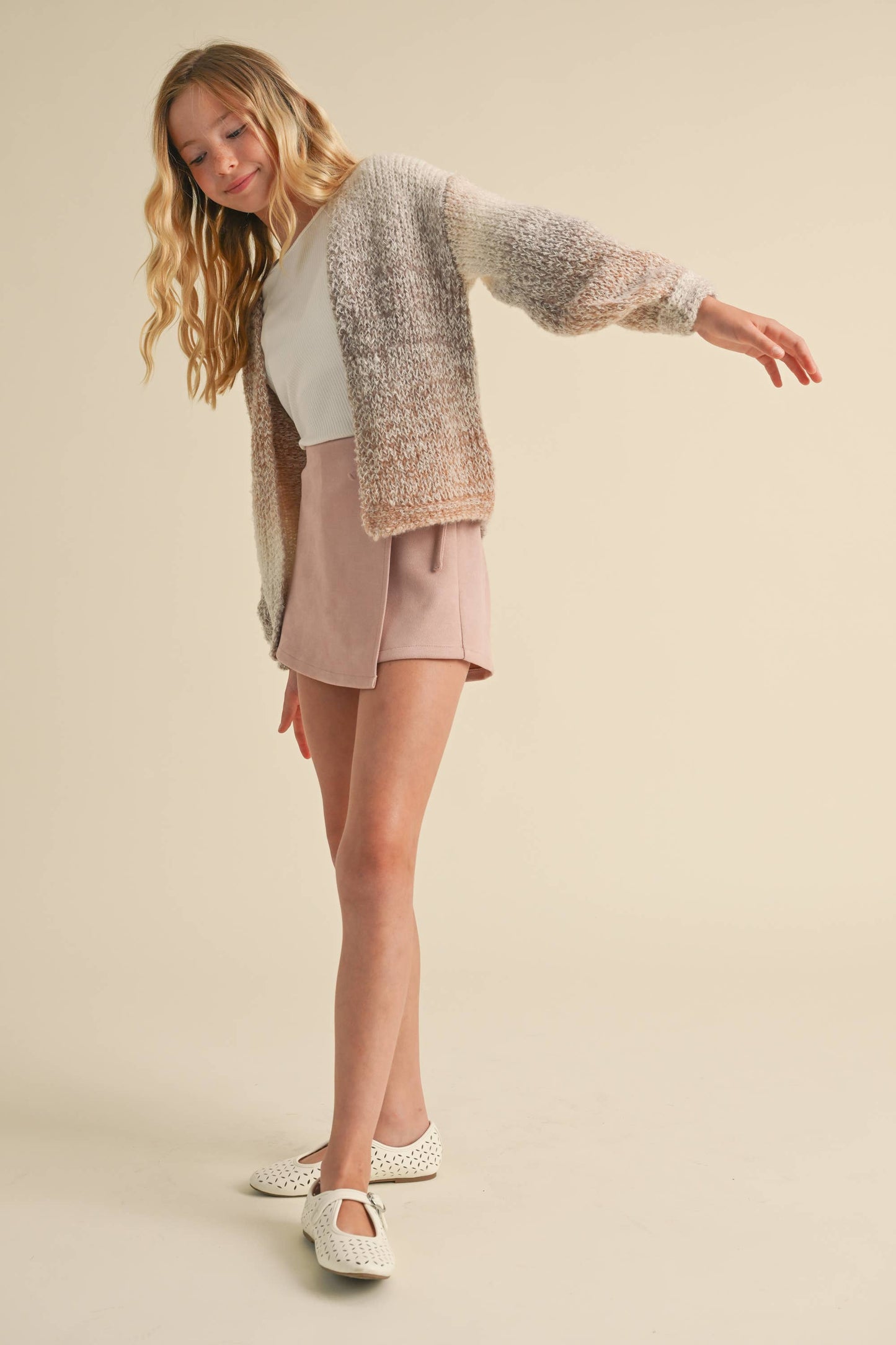 Molly Multi Color Ombre Cardigan | Tween 7-14